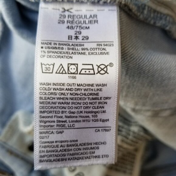 GAP Best girlfriend cropped jeans (29 Regular) - Picture 5 of 5